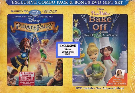 Disney The Pirate Fairy Blu Ray Dvd And Digital Hd Plus
