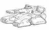 Colorear Tanques Tanque Armor Weapons Wonder Katana Spaceship Scifi sketch template