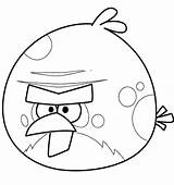 Coloring Pages Terence Disney Template Angry Birds sketch template