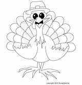Dinde Thanksgiving Dindon Coloriages sketch template