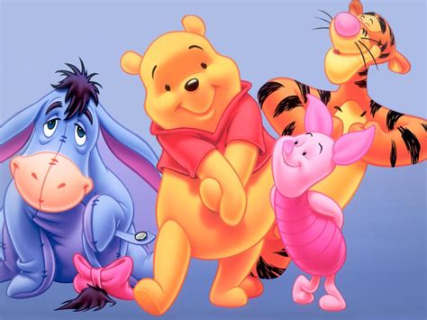walt disney winnie  pooh bear characters wallpaper