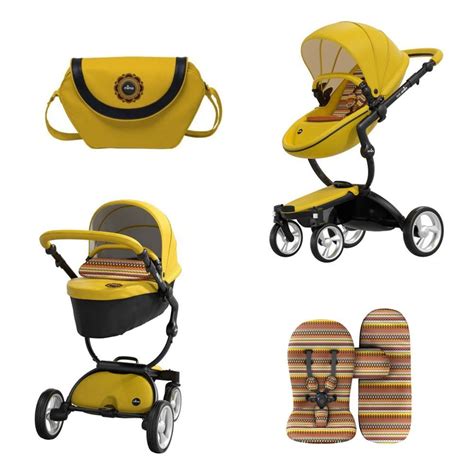 mima mima xari limited edition  piece bundle sunshine yellow prams pushchairs