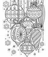 Crayola Ornaments Adults Crafts Ausmalbilder Weihnachten Erwachsene sketch template