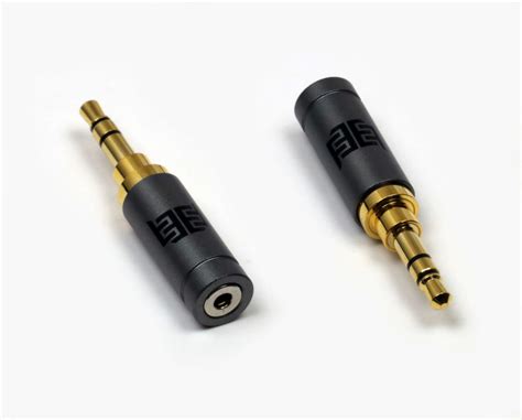 eidolic mm trrs  mm trs adapter double helix cables