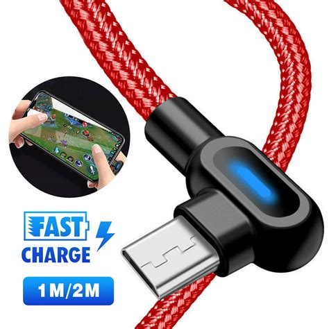 eeekit  angle micro usb cable  degree android charger cable ft usb  micro cable