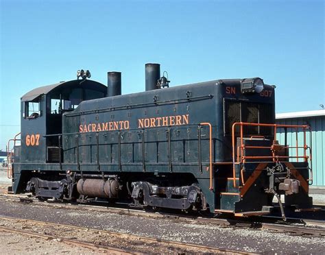 sacramento northern railroad emd sw diesel electric switcher
