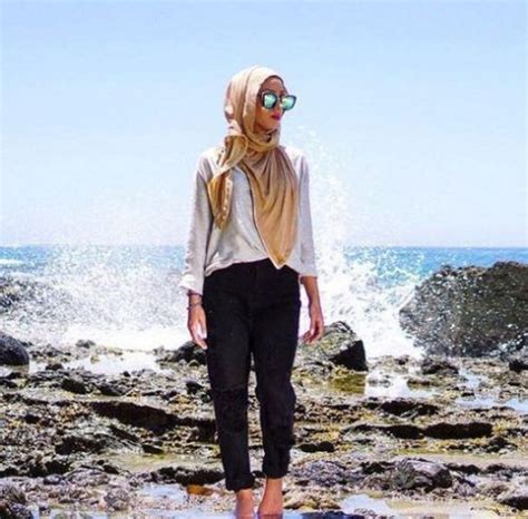 vacation hijab images  pinterest beach clothes