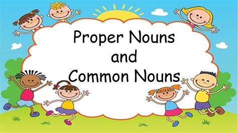 proper noun  common noun  types  nouns class  english grammar  intello kids youtube