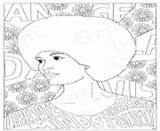 Coloring Pages Power Girl Davis Angela Info sketch template