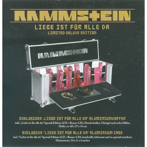 Liebe Ist Fur Alle Da German 2009 Ltd Deluxe Edition 2cd Album