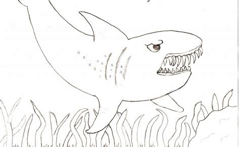 shark mouth coloring page thiva hellas