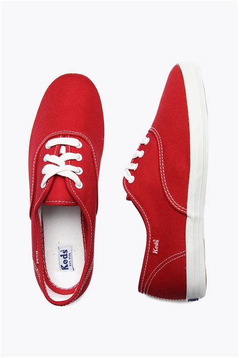 keds champion cvo red girl shoes worldwide