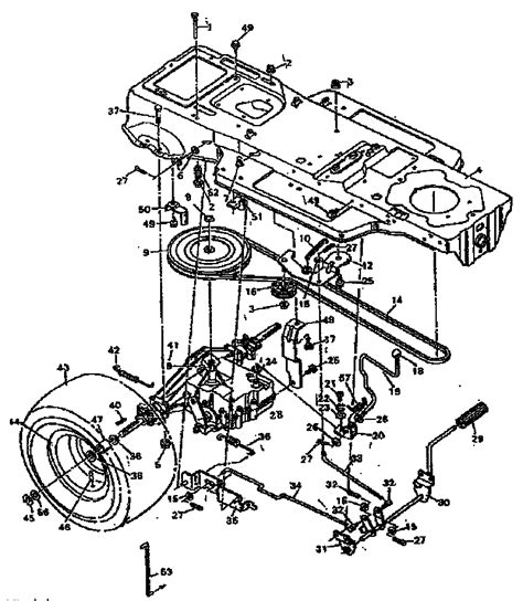 motion drive diagram parts list  model  craftsman parts