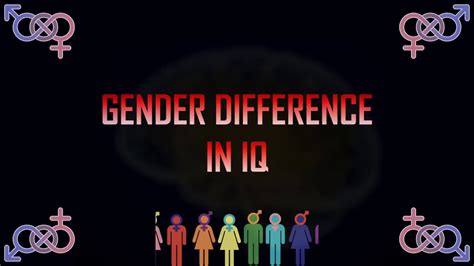 iq differences  gender youtube
