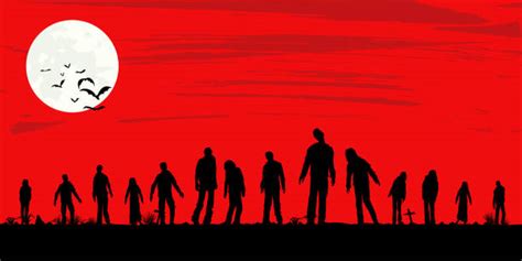 zombie horde illustrations royalty free vector graphics and clip art
