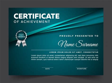 certificate template illustrator   printable templates