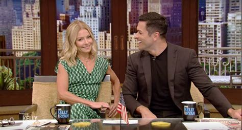 kelly ripa and mark consuelos daughter walked in on them having sex e news