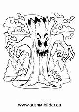 Ausmalbilder Ausmalbild Gruselige Monster Baum Schrecklicher Monstres Erwachsene Grusel Coloriage Coloriages Gruseliges Mostri Monstre Hexe Jugendliche Kiddycharts Stampare Friedhof Malen sketch template