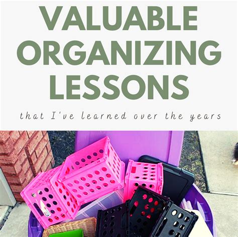 valuable organizing lessons  ive learned   years  storage organizers