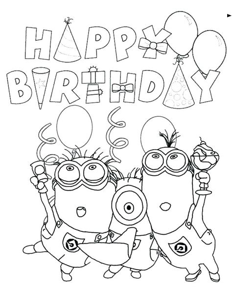 birthday coloring pages  dad happy birthday daddy printable