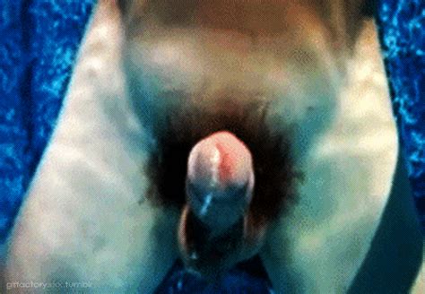 cock cumming underwater