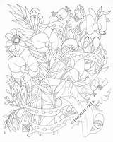 Coloring Pages Adult Choose Board Colouring Flowers Printable sketch template