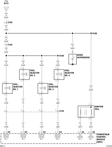 pt cruiser pcm wiring diagram wiring diagram