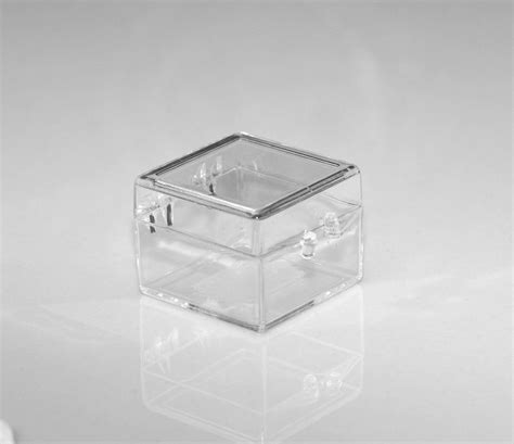 small plastic box  hinged lid  thornton plastics