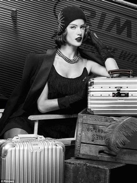 alessandra ambrosio sparkles in great gatsby style campaign for rimowa luggage daily mail online