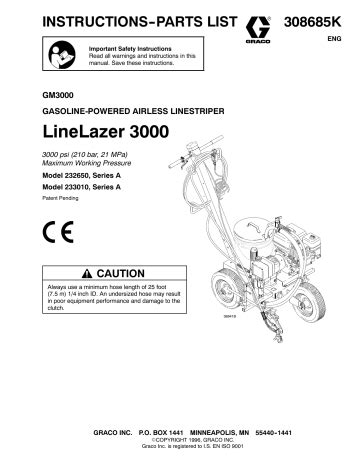 graco  linelazer  instructions manualzz