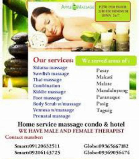 Home Service Massage Hotel Pasay [ Spa Care Services ] Pasay