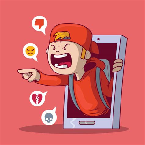 cyberbullying illustrations royalty  vector graphics clip art istock