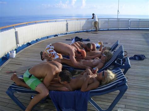 three busty blondes naked on cruise ship free porn