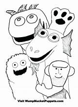 Coloring Puppet Pages Master Getcolorings Printable Colouring Puppets Color sketch template