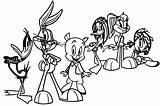 Tunes Looney Show Coloring Boys Girls Wecoloringpage sketch template