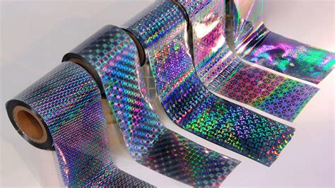 adding holographic effect   products packaging design nanografix