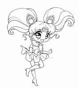 Coloring Moon Chibi Yampuff Pages Sailor Colouring Deviantart Template sketch template