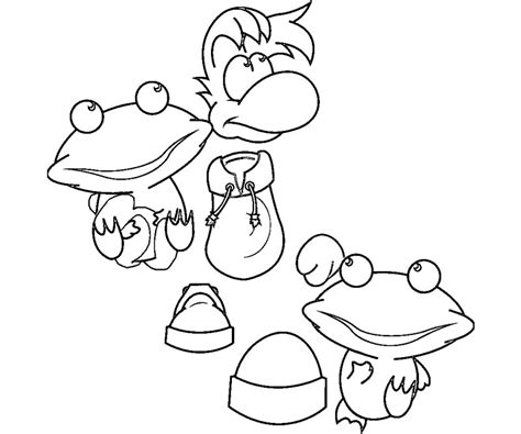 rayman legends coloring pages coloring pages