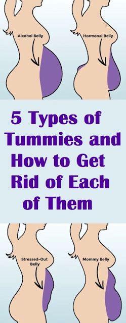 5 types of tummies and ways to get rid of each of them healthy and news