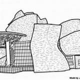 Colorear Guggenheim sketch template