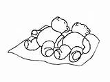 Bear Coloring Sleeping Pages sketch template