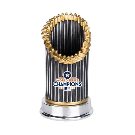 mlb world series champions houston astros mini trophy paperweight