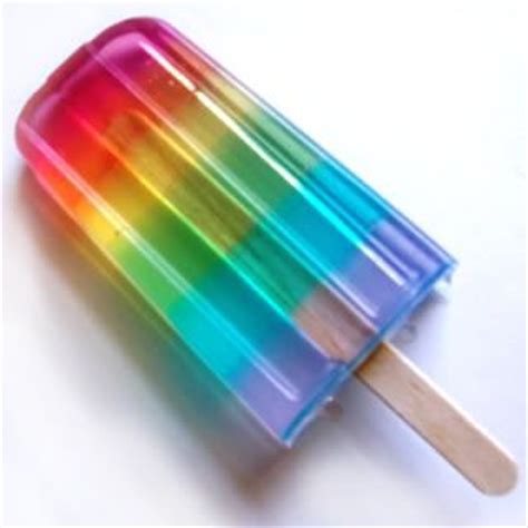 rainbow ice pop vibrant colors pinterest