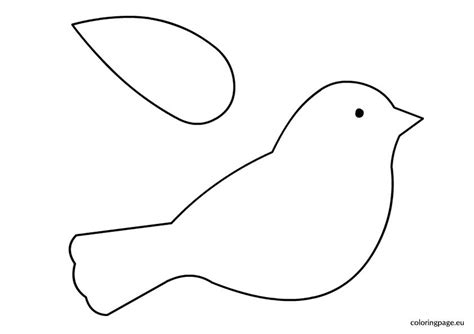 birdie template bird template applique templates bird outline