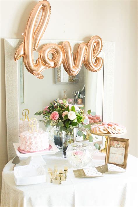 Rose Themed Bridal Shower For Lifestyle Fashion Blogger Lifetolauren