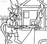 Fireman Coloring Pages Kids Cool2bkids sketch template