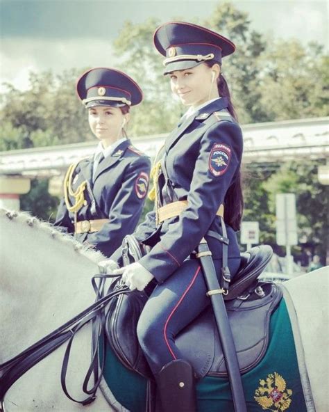 Mounted Police Girls From Russia 5 Pics