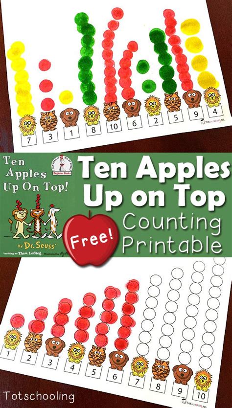 ten apples   top book activities apple theme  counting