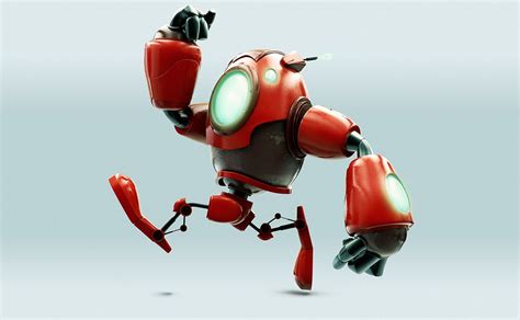Personal Project The Runner On Behance Robot Concept