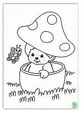 Coloring Monchhichi Pages Dinokids Coloringdolls sketch template